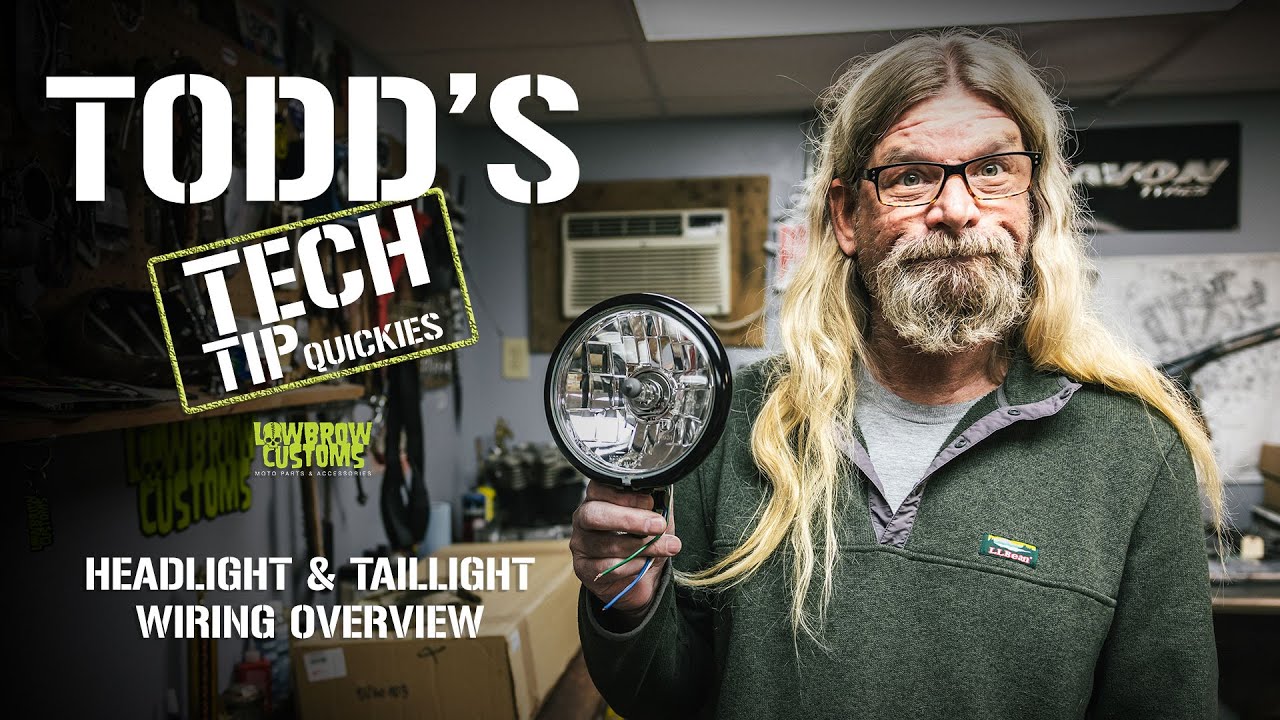 Todd's Tech Tip Quickies - Headlight and Taillight Wiring Overview