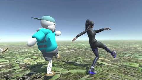 VIDEO CLIP 3D (Unity 3d) . Nice and fun dance