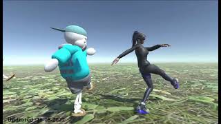 VIDEO CLIP 3D (Unity 3d) . Nice and fun dance