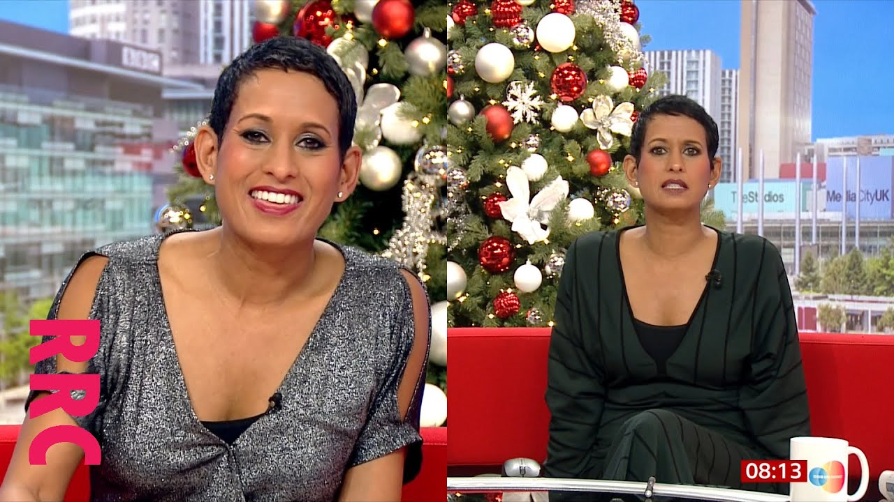 Naga Munchetty }décolletage decoration dazzles