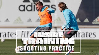 AMAZING shots & saves! | Real Madrid training