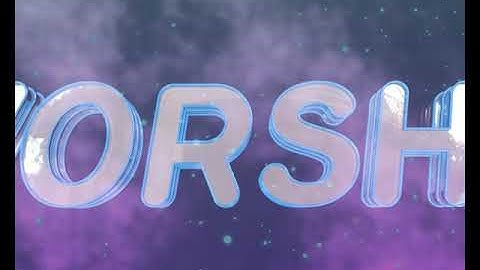 WORSHIP  -  GLASS AND GOLD ANIMATION -  loop by elijagod