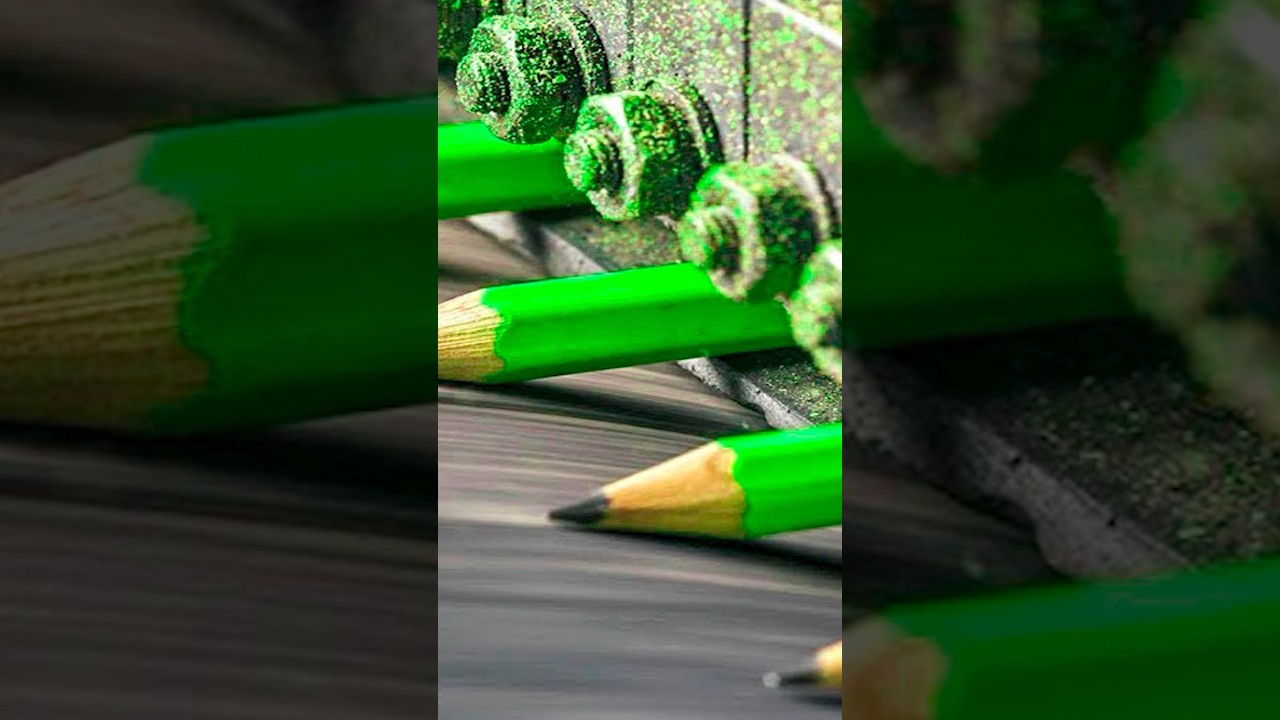 How Pencils Are Made - Insane Factory Process