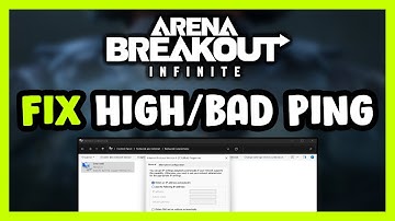 How to FIX Arena Breakout: Infinite High/Bad Ping & Packet Loss!