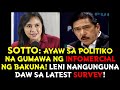 SOTTO DI SANG AYON NA MGA POLITIKO ANG MAG INFOMERCIAL SA BAKUNA! LENI NUMBER 1 DAW SA SURVEY!