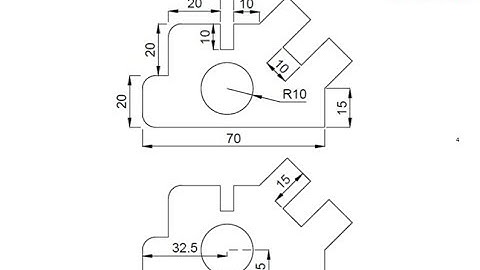 T-Flex CAD 15 2D - Exercise 4