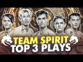 All Team Spirit Players with their their TOP-3 Plays at TI10
