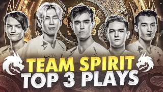 All Team Spirit Players with their their TOP-3 Plays at TI10