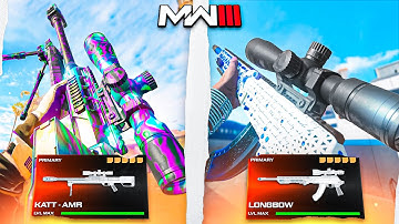 Official Fastest Class Setups for EVERY Sniper (KATT-AMR, LONGBOW, KV INHIBITOR)