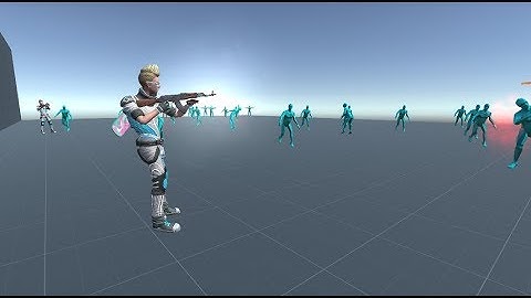 4 Shooter AIs vs 30 uzAI - Manoeuvre FPS + uzAI MEGA PACK