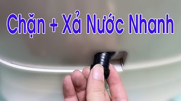 Nút Cao Su Xả Nước Quạt Hơi Nước PUWA