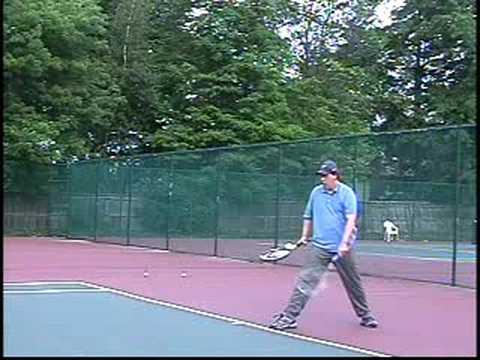 Two-racket Tennis Serve