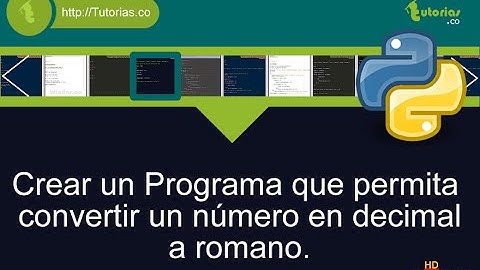 arreglos – python (mostrar un decimal en romano)