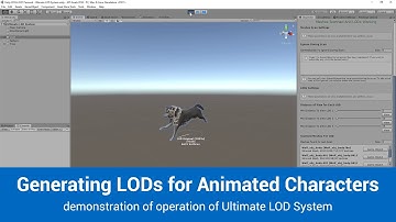 Ultimate LOD System MT - Working With Animated Characters v3.0.0