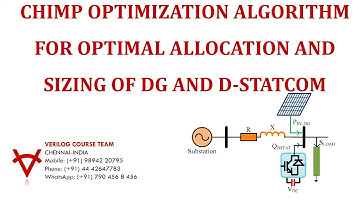 CHIMP OPTIMIZATION ALGORITHM FOR OPTIMAL ALLOCATION AND SIZING OF DG AND D STATCOM