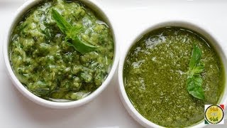 Basil Pesto Sauce   By Vahchef @ vahrehvah.com