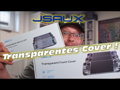 Transparente Shell von JSAUX für das Steam Deck ! | Und einer von euch kann es bekommen !