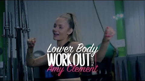 Amy Clement Mini Lower Body Workout Ideas