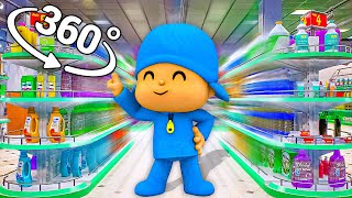 Pocoyo Dance - Supermarket In 360 Video Vr 8K Muevelo Pocoyo Meme