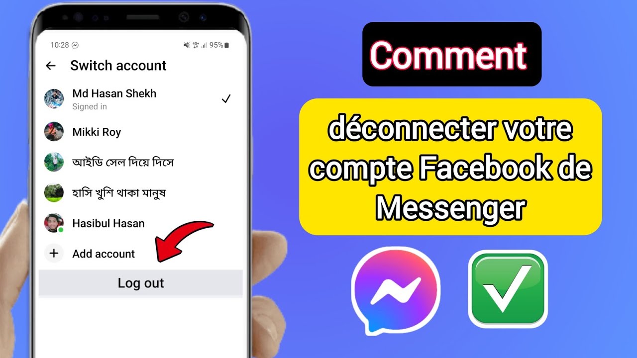 Comment se déconnecter de Messenger | Comment se déconnecter de votre