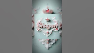 "Shagun" / comment your name 📩 / #shorts #youtubeshorts