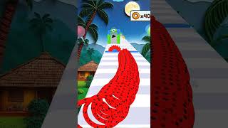 Slither io trap turn 😱 enemy hit 💀 fast grow 📈 #shorts​ #viral​ #trend​