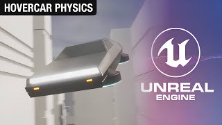 UE5 | Hovercar Physics - Unreal Engine Marketplace Product screenshot 1
