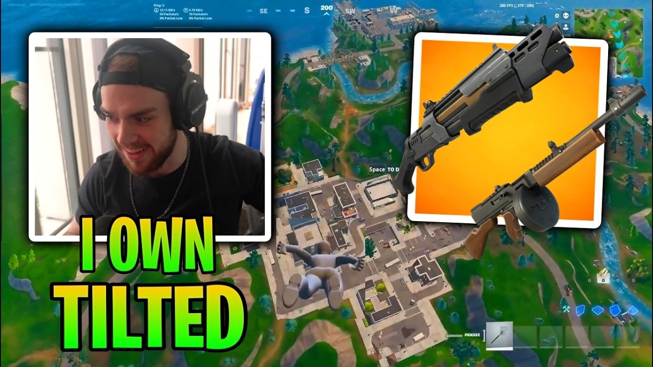 Mongraal Proves Why He OWNS Tilted Towers in Reload Ranked