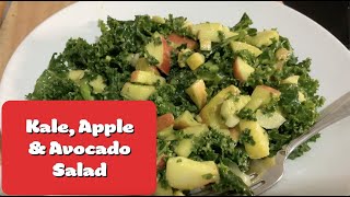 Kale, Apple and Avocado Salad
