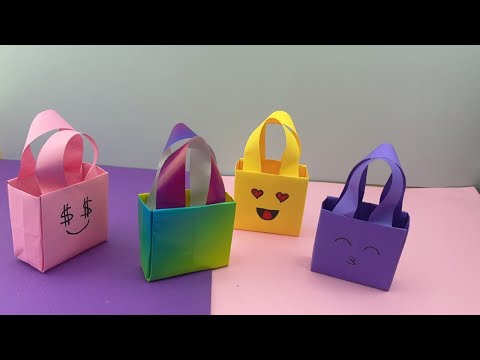 Origami Purse Bag - YouTube