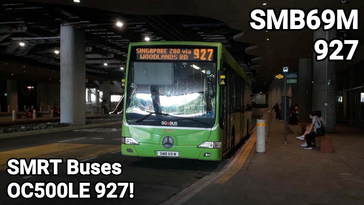 [SMB69M | OC500LE] SMRT Buses Trunk 927 Ride