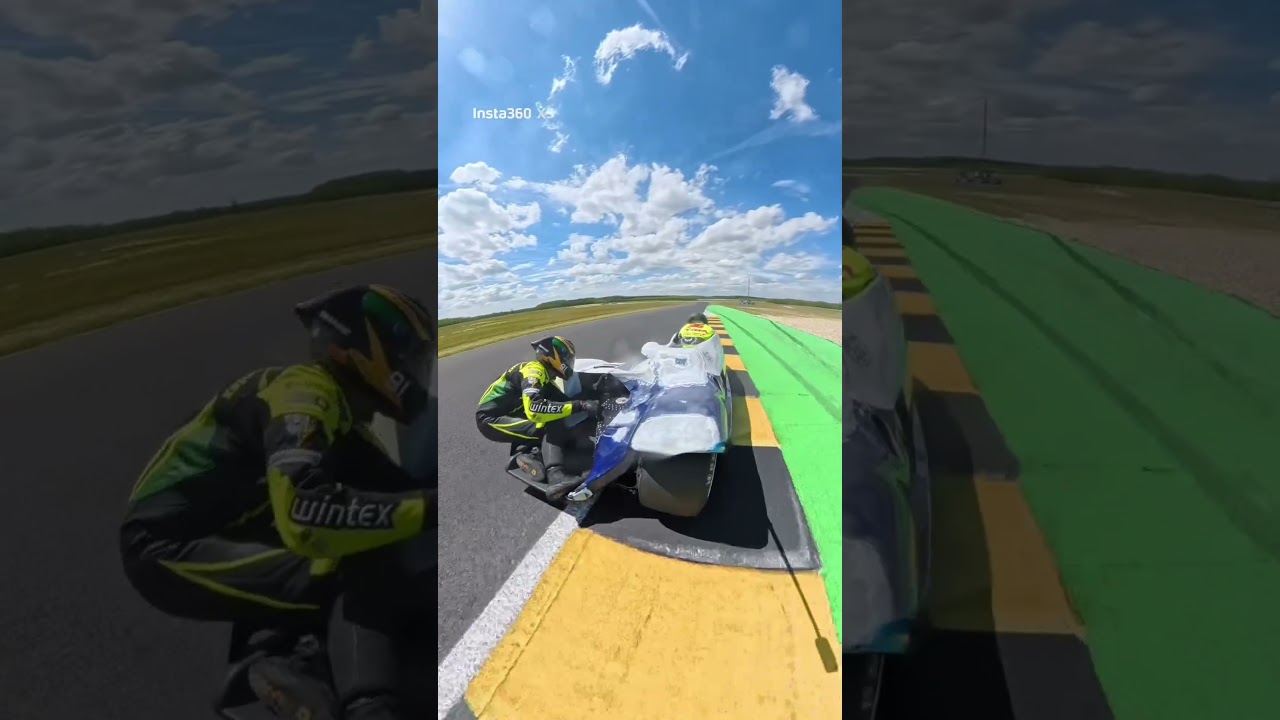 POV: Trusting your sidecar teammate with your life 🏍️ #extreme #trust #racing