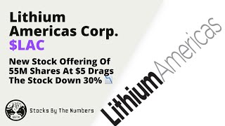 Quick Update On Lithium Americas Corp Stock ($LAC) After A New Offering Of 55 Millions Shares!! 📉