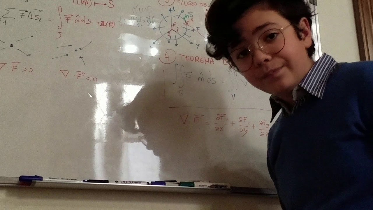 Flusso di un campo vettoriale e il teorema della divergenza - SUPER RIPASSO - by Gabriele