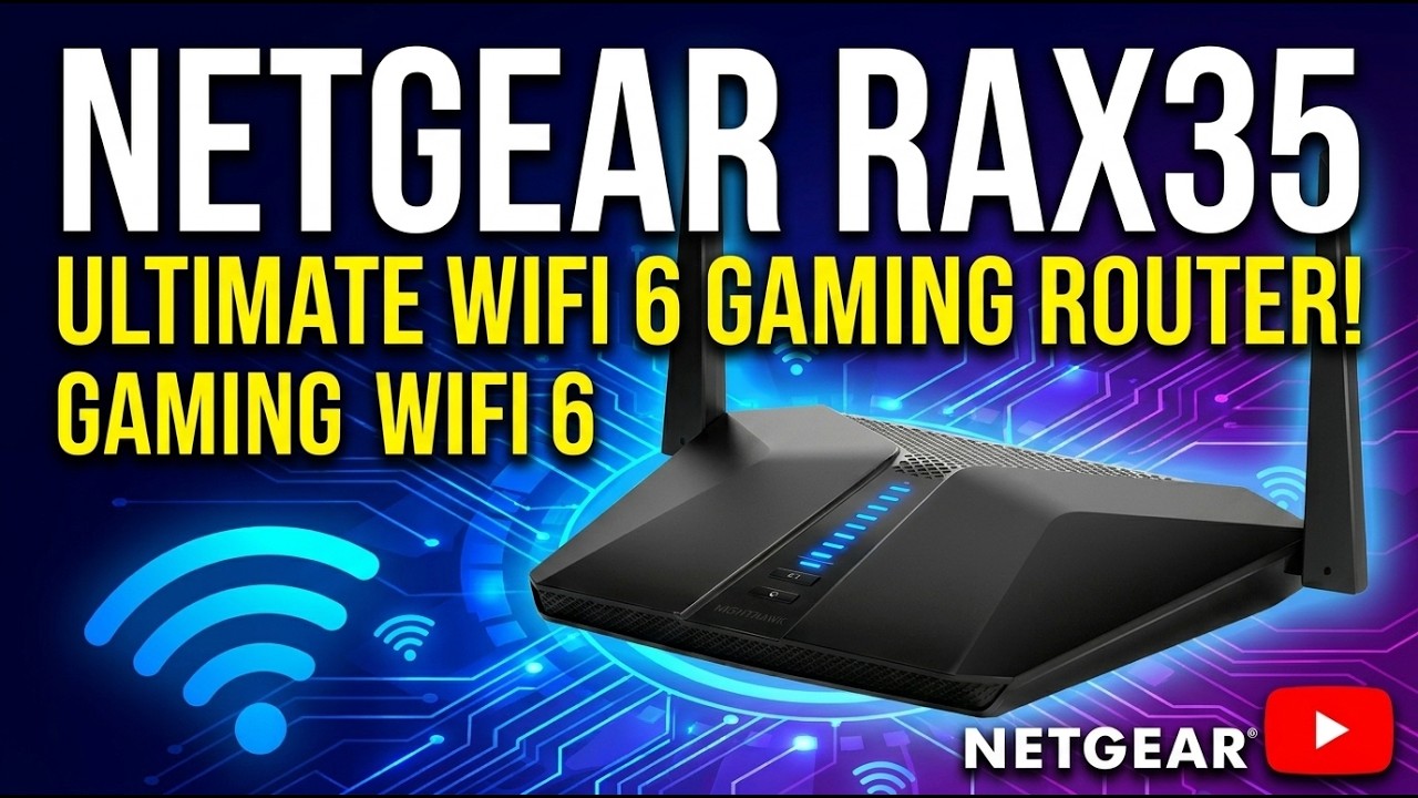 NETGEAR Nighthawk RAX35 AX3000 WiFi 6 Router Review | High-Speed Dual ...