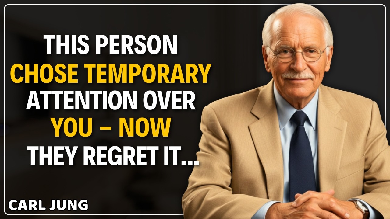 This Person Chose Temporary Attention Over You — Now They Regret It || CARL JUNG