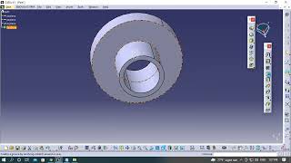 How to draw pattern, and pocket on CATIA