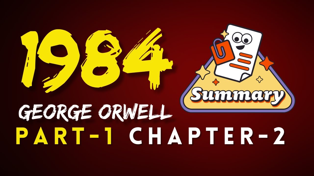 Audiobook |1984 by Orwell | Part 1 Chapter 2 | #audiobook #orwell #1984