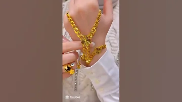 Stunning Modern Pieces Bracelet Gold Jewelry 