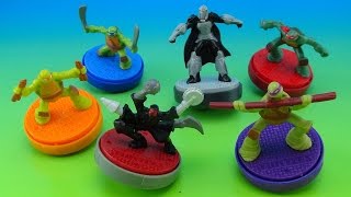 Teenage Mutant Ninja Turtle Mcdonalds Happy Meal 2015 Collection