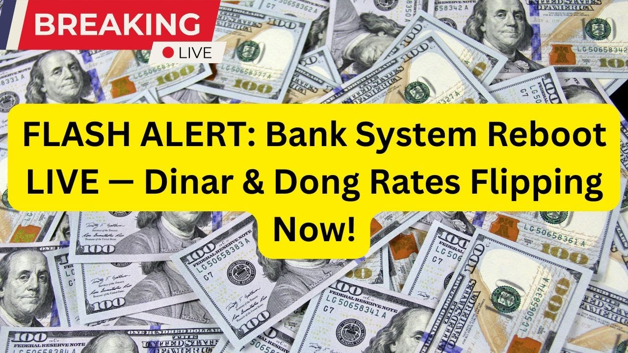 🔥🔐 Обнаружен рабочий сигнал: перезагрузка банка показывает готовность динаров и донгов.