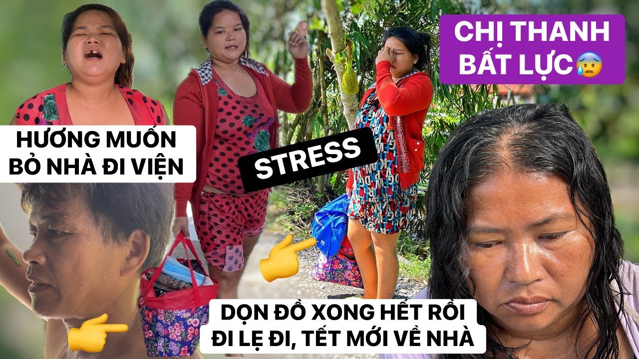 Căng thẳng tột độ! Hương nổi cơn thịnh nộ gào thét muốn bỏ nhà đi qua bệnh viện ở…chị Thanh bất lực