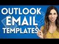 How To Create Email Templates in Outlook | My Templates & Quick Parts