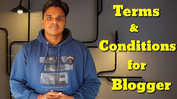 blogger terms and conditions page kaise banaye | how to create terms and conditions page