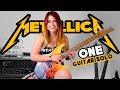 ONE - Guitar Solo // METALLICA Cover