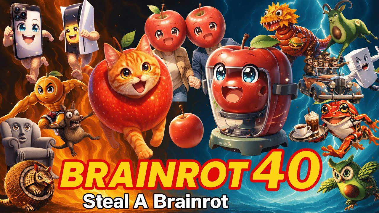 BRAINROT: ANIME OPENING EP40 ft. "STEAL A BRAINROT" CHARACTERS | Official Music Video