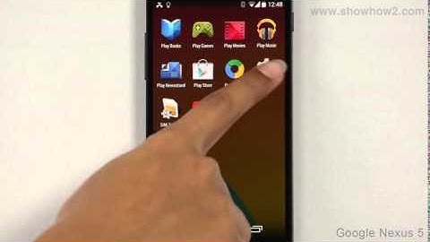 Google Nexus 5 - Disable Screen Unlock With Pattern