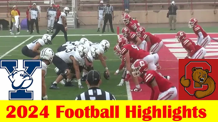 Yale vs Cornell Football Game Highlights 9 28 2024