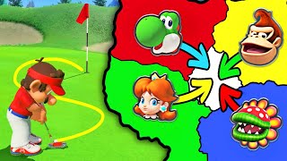 Mario Golf Imperialism: Closest to the Hole Wins!