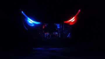 DRL LED modification Apache 160 | Headlight modification